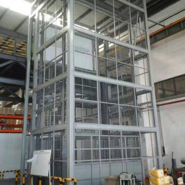 泗县导轨式升降平台货梯